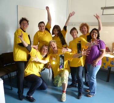 Equipe Pause Relax - Centre Hospitalier Sud Essonne Dourdan-Etampes - site d'Etampes - Novembre 2012